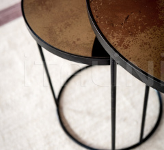 Итальянские Столики - Столик Bronze Copper Nesting side table set фабрика Ethnicraft