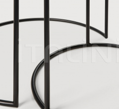 Итальянские Столики - Столик Charcoal Nesting side table set фабрика Ethnicraft