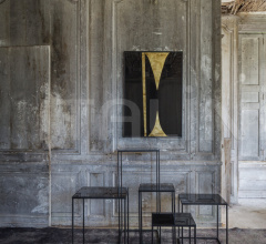 Итальянские Столики - Столик Compact charcoal side table фабрика Ethnicraft