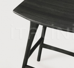 Барный стул Oak Osso black counter stool Барный стул Oak Osso black counter stool фабрика Ethnicraft