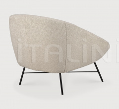 Кресло Barrow lounge chair - off white Кресло Barrow lounge chair - off white фабрика Ethnicraft