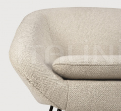 Кресло Barrow lounge chair - off white Кресло Barrow lounge chair - off white фабрика Ethnicraft