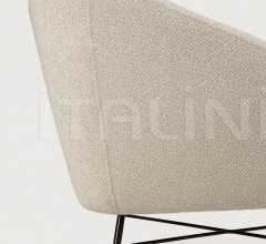 Кресло Barrow lounge chair - off white Кресло Barrow lounge chair - off white фабрика Ethnicraft