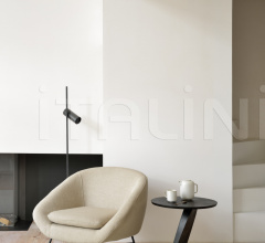 Кресло Barrow lounge chair - off white фабрика Ethnicraft