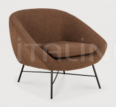 Кресло Barrow lounge chair - copper Кресло Barrow lounge chair - copper фабрика Ethnicraft