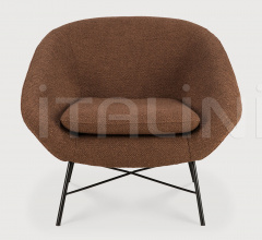 Кресло Barrow lounge chair - copper Кресло Barrow lounge chair - copper фабрика Ethnicraft