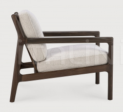 Кресло Rosewood Jack lounge chair - ivory Кресло Rosewood Jack lounge chair - ivory фабрика Ethnicraft