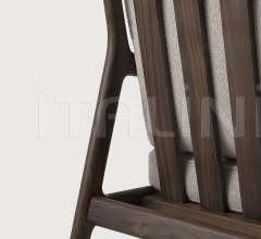 Кресло Rosewood Jack lounge chair - ivory Кресло Rosewood Jack lounge chair - ivory фабрика Ethnicraft