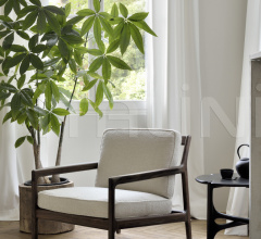 Кресло Rosewood Jack lounge chair - ivory Кресло Rosewood Jack lounge chair - ivory фабрика Ethnicraft