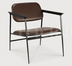 Кресло DC lounge chair - chocolate leather Кресло DC lounge chair - chocolate leather фабрика Ethnicraft