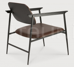 Кресло DC lounge chair - chocolate leather Кресло DC lounge chair - chocolate leather фабрика Ethnicraft