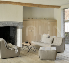 Диван N701 sofa - 2 seater - beige фабрика Ethnicraft