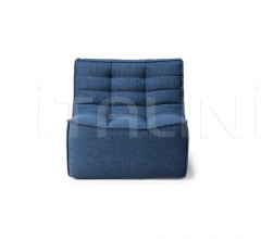 Диван N701 sofa - 1 seater - blue Диван N701 sofa - 1 seater - blue фабрика Ethnicraft