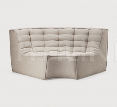 Диван N701 sofa - round corner - beige Диван N701 sofa - round corner - beige фабрика Ethnicraft
