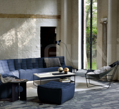 Диван N701 sofa - round corner - blue Диван N701 sofa - round corner - blue фабрика Ethnicraft