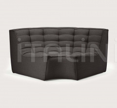 Диван N701 sofa - round corner - dark grey Диван N701 sofa - round corner - dark grey фабрика Ethnicraft