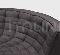 Диван N701 sofa - round corner - dark grey Диван N701 sofa - round corner - dark grey фабрика Ethnicraft