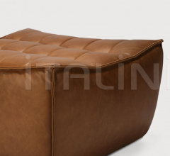 Итальянские Пуфы - Пуф N701 sofa - footstool - old saddle фабрика Ethnicraft
