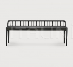 Скамья Oak Spindle black bench Скамья Oak Spindle black bench фабрика Ethnicraft