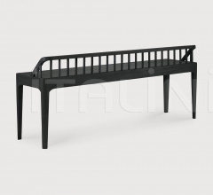 Скамья Oak Spindle black bench Скамья Oak Spindle black bench фабрика Ethnicraft