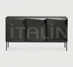 Итальянские Буфеты - Буфет Oak Stairs black sideboard Итальянские Буфеты - Буфет Oak Stairs black sideboard фабрика Ethnicraft