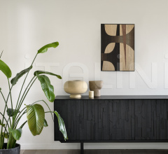 Итальянские Буфеты - Буфет Teak Mosaic sideboard Итальянские Буфеты - Буфет Teak Mosaic sideboard фабрика Ethnicraft