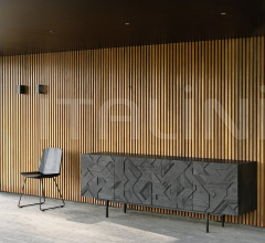 Итальянские Буфеты - Буфет Teak Graphic black sideboard Итальянские Буфеты - Буфет Teak Graphic black sideboard фабрика Ethnicraft
