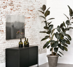 Итальянские Буфеты - Буфет Oak Monolit black sideboard Итальянские Буфеты - Буфет Oak Monolit black sideboard фабрика Ethnicraft