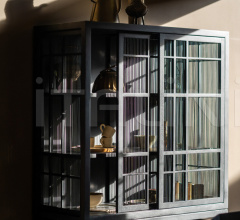 Бар Oak Burung black storage cupboard Бар Oak Burung black storage cupboard фабрика Ethnicraft