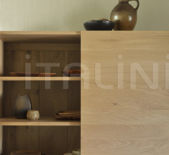 Итальянские Буфеты - Буфет-шкаф Oak Ligna storage cupboard - black metal legs Итальянские Буфеты - Буфет-шкаф Oak Ligna storage cupboard - black metal legs фабрика Ethnicraft