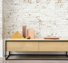 Тумба под TV Oak Monolit TV cupboard Тумба под TV Oak Monolit TV cupboard фабрика Ethnicraft