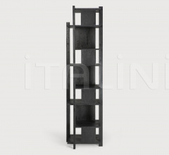 Этажерка Teak Abstract black column Этажерка Teak Abstract black column фабрика Ethnicraft