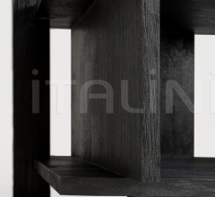 Этажерка Teak Abstract black column Этажерка Teak Abstract black column фабрика Ethnicraft