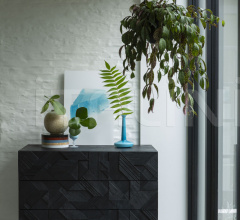 Комод Teak Graphic black chest of drawers Комод Teak Graphic black chest of drawers фабрика Ethnicraft