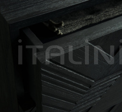 Комод Teak Graphic black chest of drawers Комод Teak Graphic black chest of drawers фабрика Ethnicraft