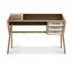 Итальянские Письменные столы - Письменный стол Oak Origami desk - cream Итальянские Письменные столы - Письменный стол Oak Origami desk - cream фабрика Ethnicraft