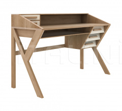 Итальянские Письменные столы - Письменный стол Oak Origami desk - cream Итальянские Письменные столы - Письменный стол Oak Origami desk - cream фабрика Ethnicraft