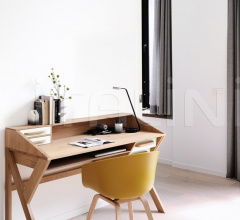 Итальянские Письменные столы - Письменный стол Oak Origami desk - cream Итальянские Письменные столы - Письменный стол Oak Origami desk - cream фабрика Ethnicraft