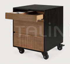 Тумбочка Teak Oscar drawer unit Тумбочка Teak Oscar drawer unit фабрика Ethnicraft