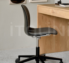 Кресло RBM Noor office chair - with armrest - grey Кресло RBM Noor office chair - with armrest - grey фабрика Ethnicraft