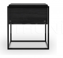Тумбочка Oak Monolit black bedside table Тумбочка Oak Monolit black bedside table фабрика Ethnicraft