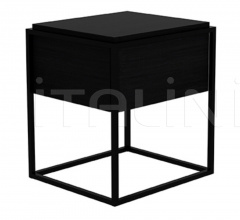 Тумбочка Oak Monolit black bedside table Тумбочка Oak Monolit black bedside table фабрика Ethnicraft