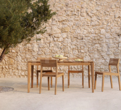 Стол обеденный Teak Bok outdoor dining table Стол обеденный Teak Bok outdoor dining table фабрика Ethnicraft