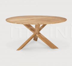 Стол обеденный Teak Circle outdoor dining table Стол обеденный Teak Circle outdoor dining table фабрика Ethnicraft
