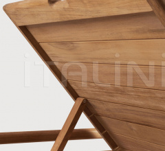 Шезлонг Teak Jack outdoor adjustable lounger - wooden frame Шезлонг Teak Jack outdoor adjustable lounger - wooden frame фабрика Ethnicraft