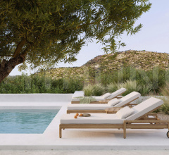 Шезлонг Teak Jack outdoor adjustable lounger - wooden frame Шезлонг Teak Jack outdoor adjustable lounger - wooden frame фабрика Ethnicraft