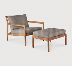 Пуф Teak Jack outdoor footstool - mocha Пуф Teak Jack outdoor footstool - mocha фабрика Ethnicraft