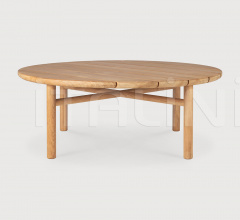 Итальянские Уличные столики - Кофейный столик Teak Quatro outdoor coffee table фабрика Ethnicraft