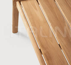 Итальянские Уличные столики - Журнальный столик Teak Jack outdoor coffee table фабрика Ethnicraft