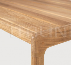 Итальянские Уличные столики - Журнальный столик Teak Jack outdoor coffee table фабрика Ethnicraft